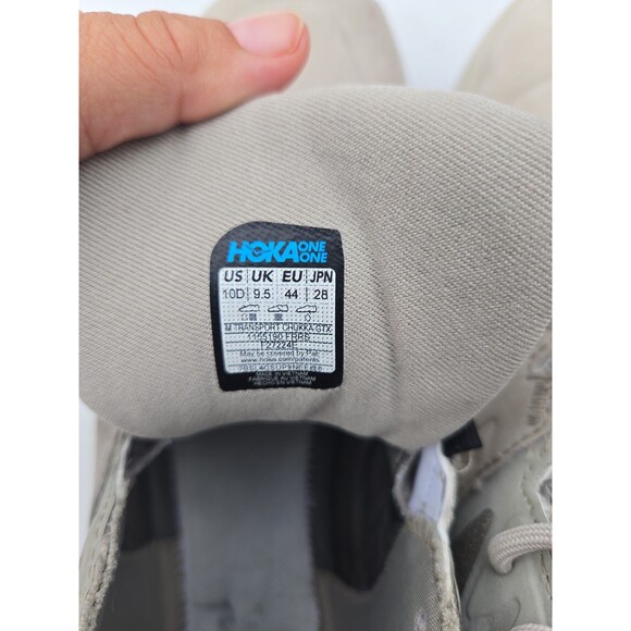 HOKA Transport Chukka GTX Hiking Shoes Asteroid Stardust Men`s Size 10D F27224